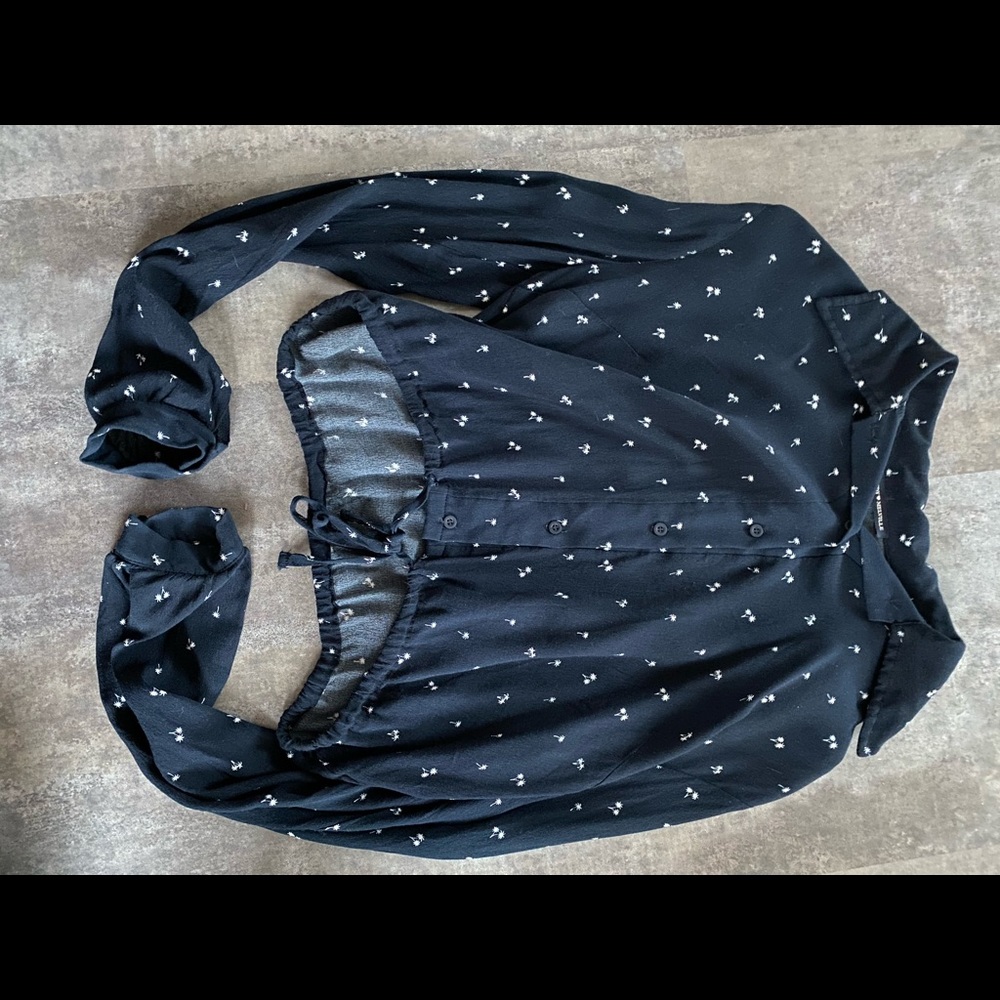 **SOLD** Brandy Melville Tropical Shirt